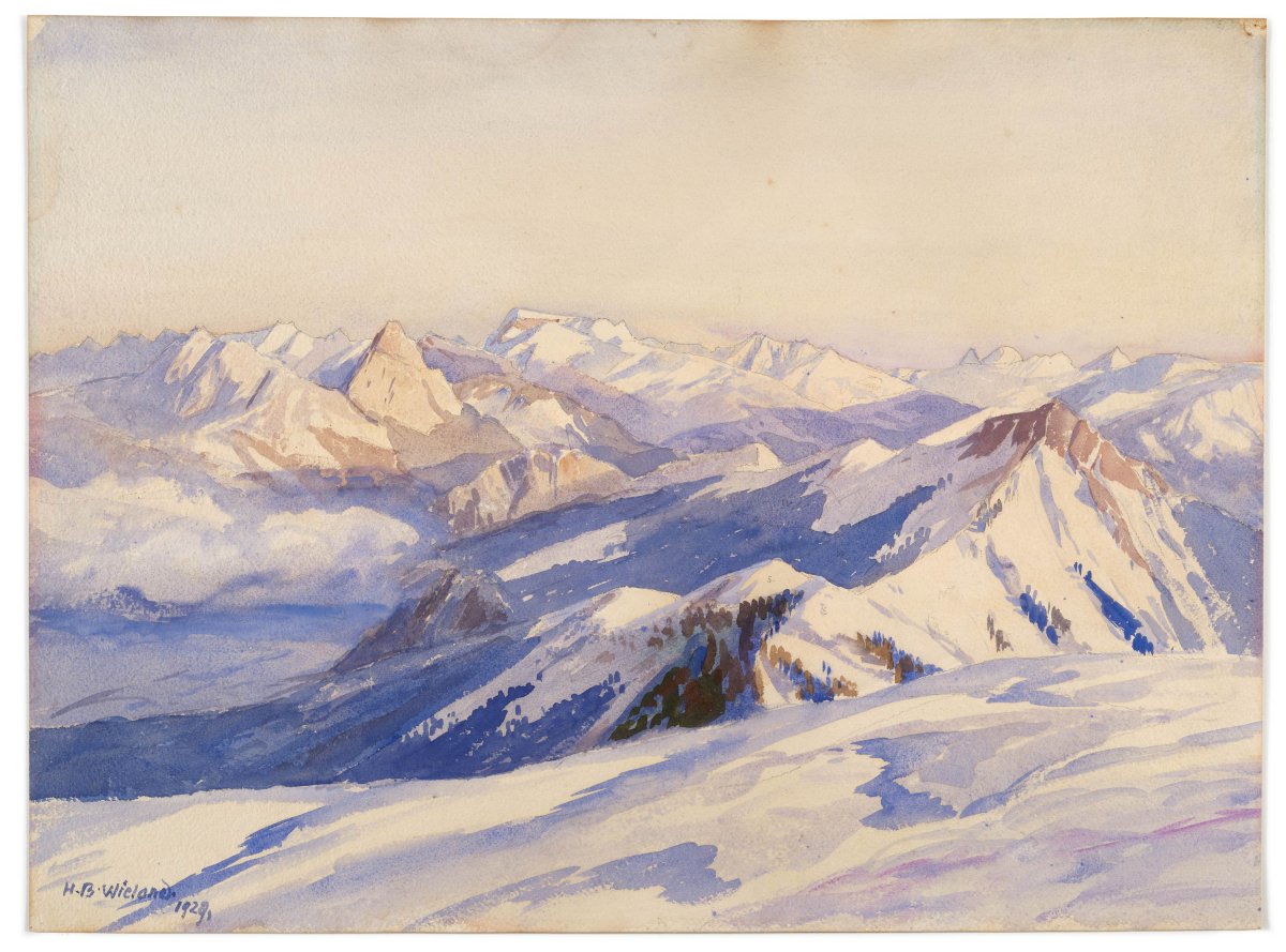 La vallée de Schwyz, 1929