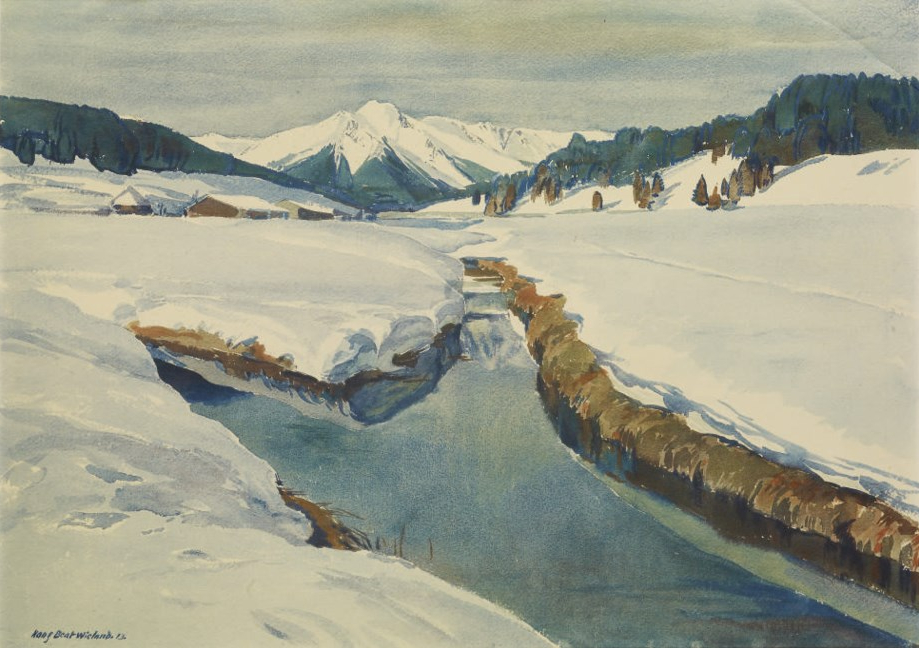 Vue de l'Engadine, 1913