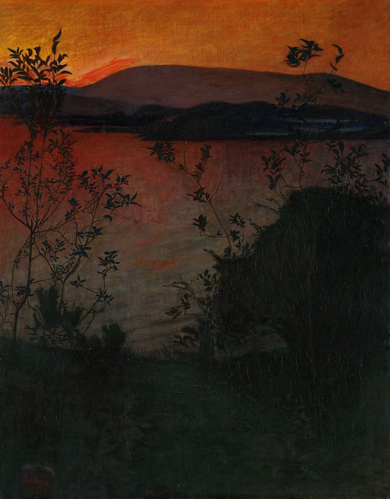 Lueur du soir (1893)