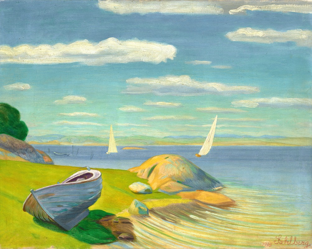 Le bateau (Viksfjord) (1918)