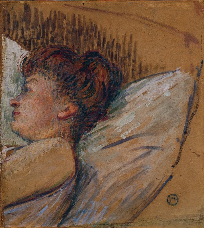 Femme au lit (1893-1895)