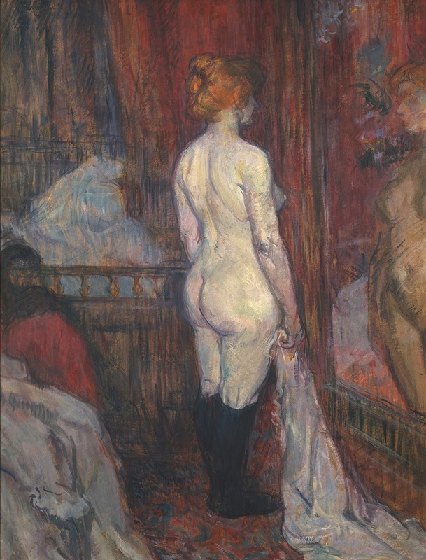Femme devant un miroir (1897)
