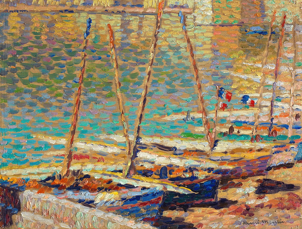 Bateaux à Collioure (vers 1925)