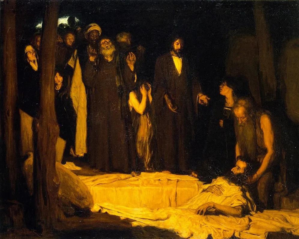 La résurrection de Lazare, 1896