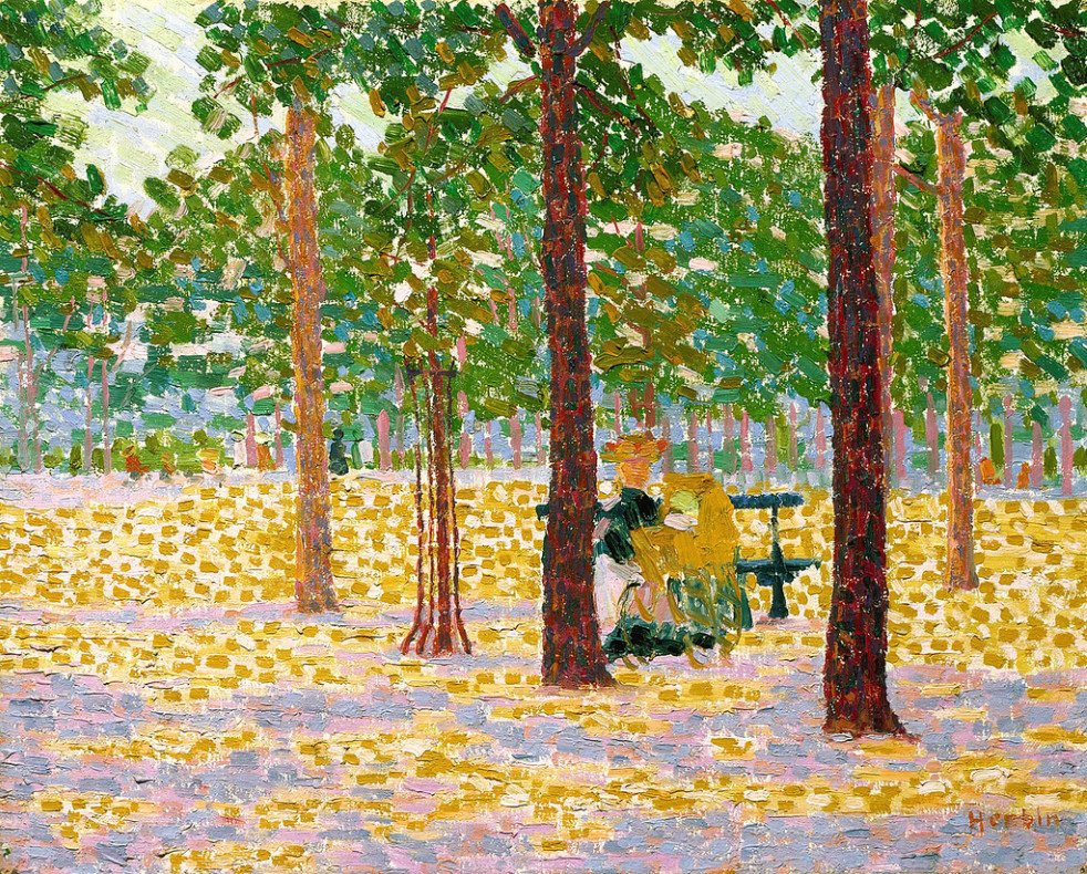 Parc à Paris, 1904
