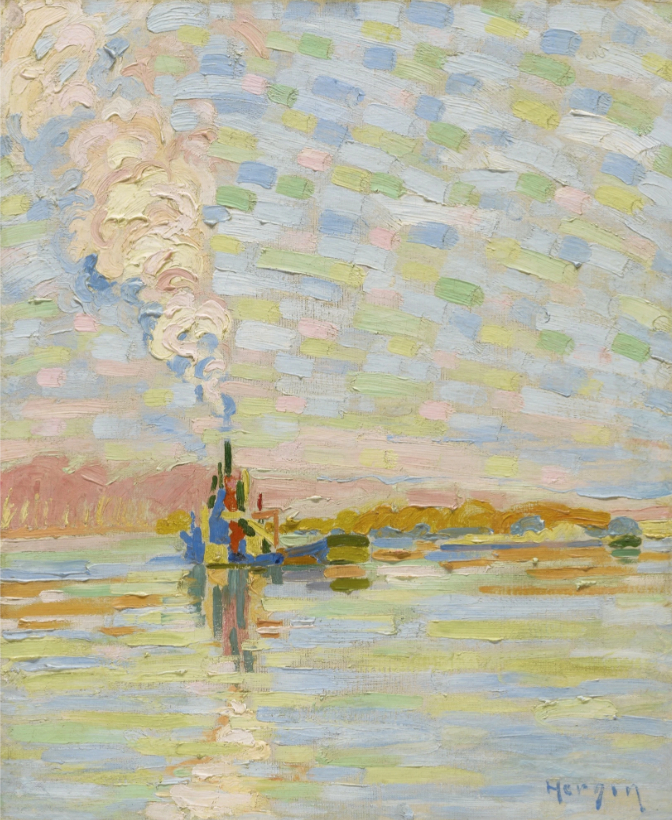 La Marne aux environs de Meaux, 1904