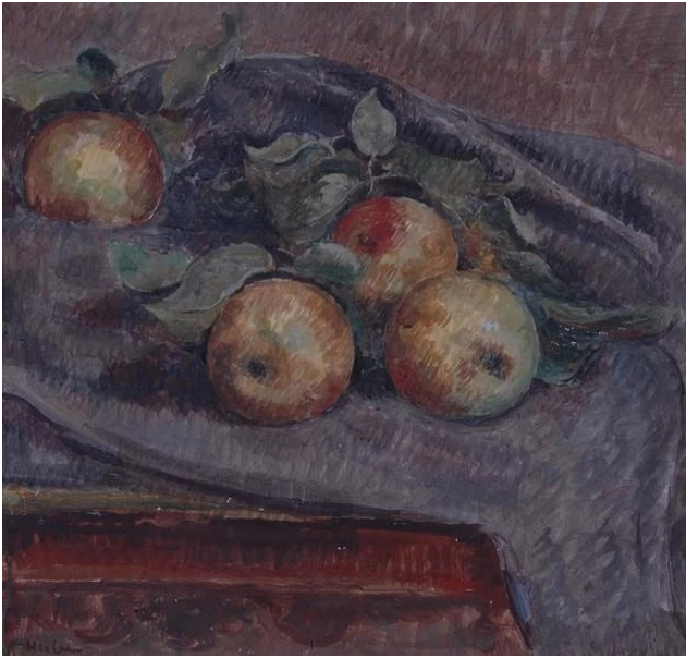 Nature morte aux pommes