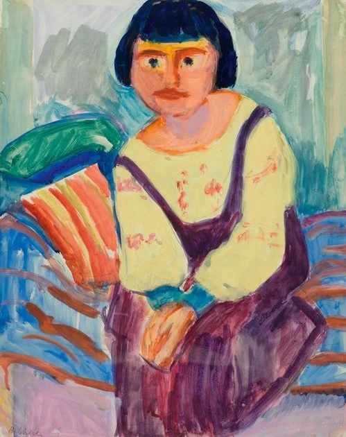 Portrait de femme (Anna Müller)