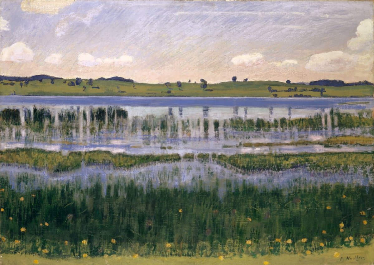 Lac de Burgäschi près de Langenthal, env. 1901 