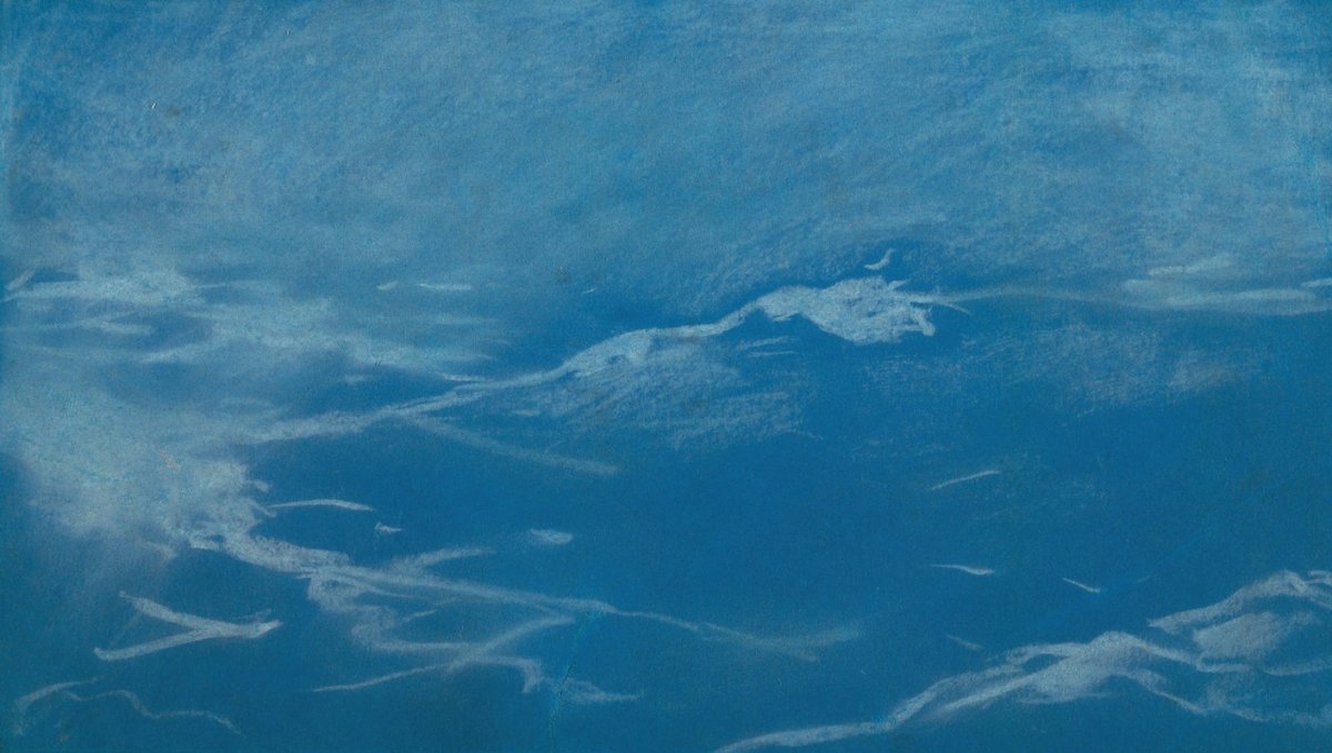 Mouette et vagues, probablement Prout's Neck, Maine (1890-1900)