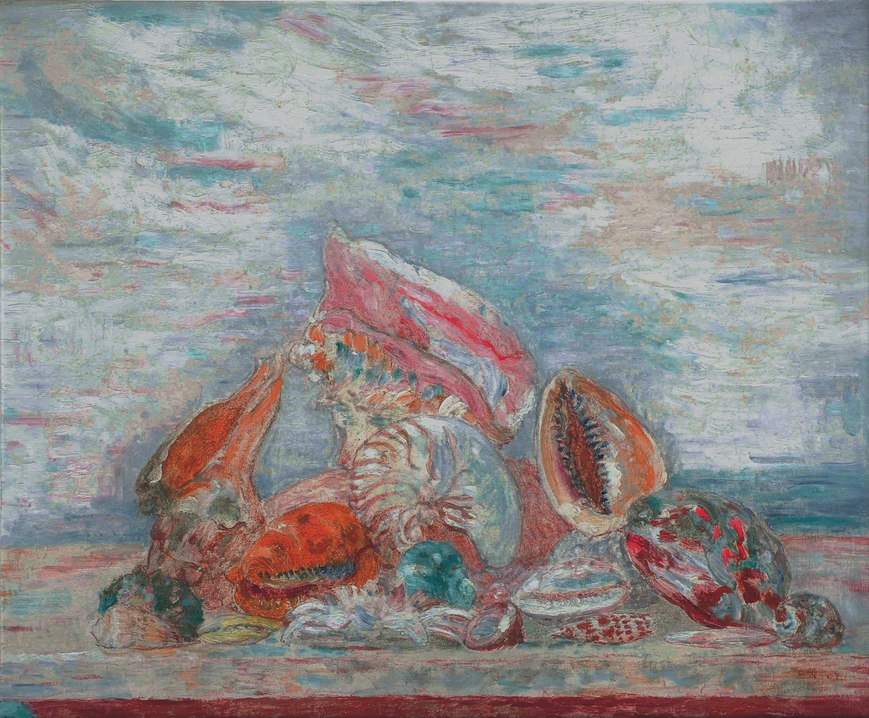 Coquillages, 1933, huile sur toile, 61 x 51cm