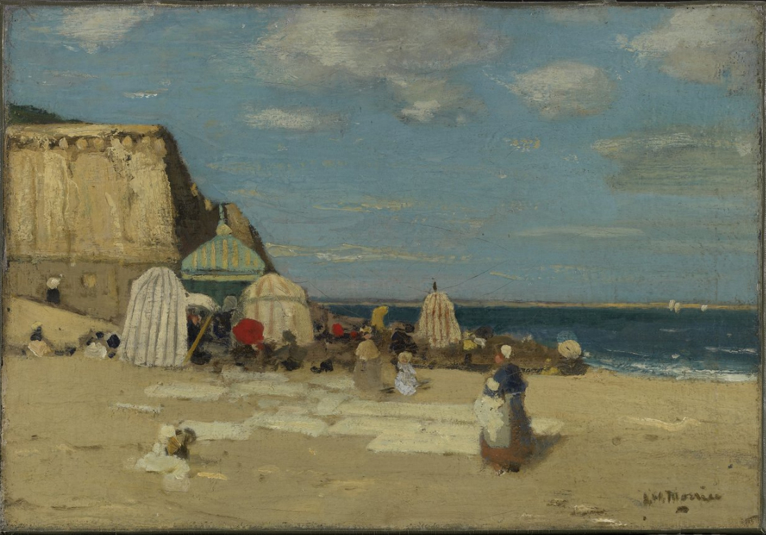 La Plage, Saint-Malo, vers 1900