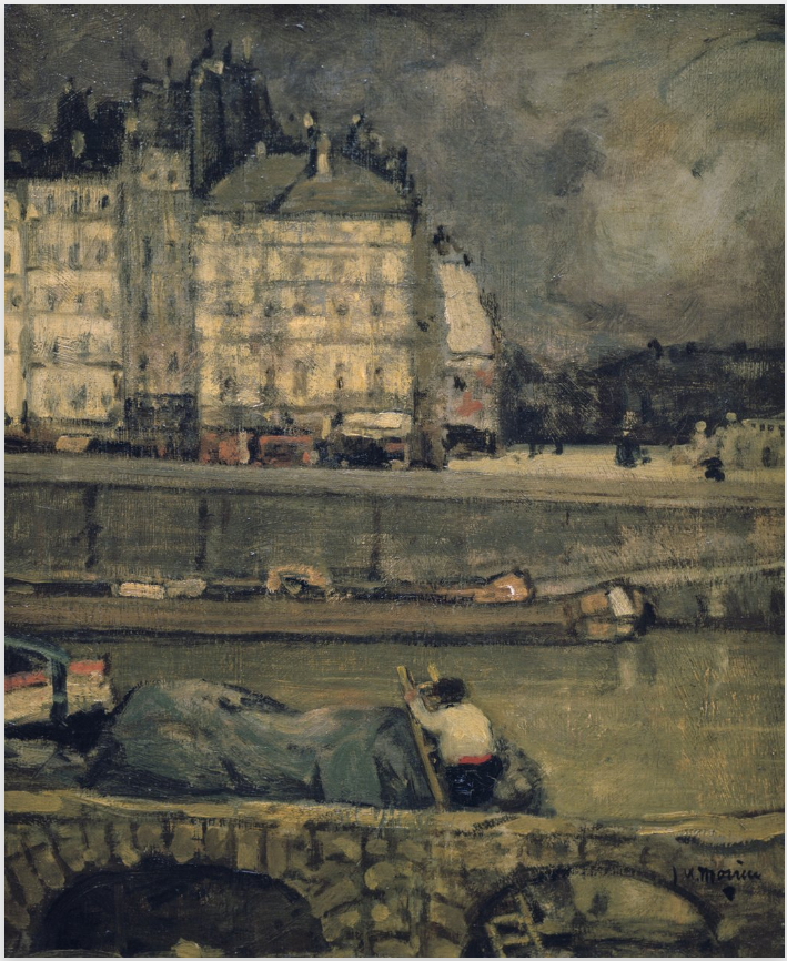 Les bords de la Seine, Paris, 1880-1924