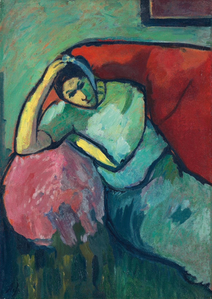 Femme assise, 1909