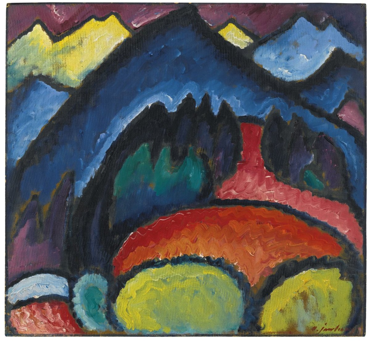 Montagnes d'Oberstdorf, 1912