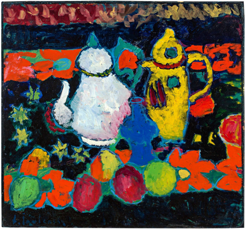 Nature morte au pot jaune et blanc, 1908