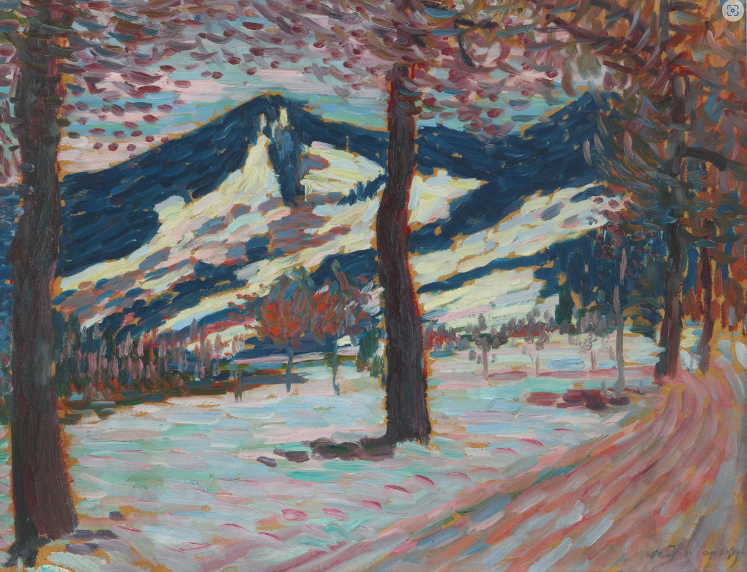 Paysage à Füssen (printemps) 