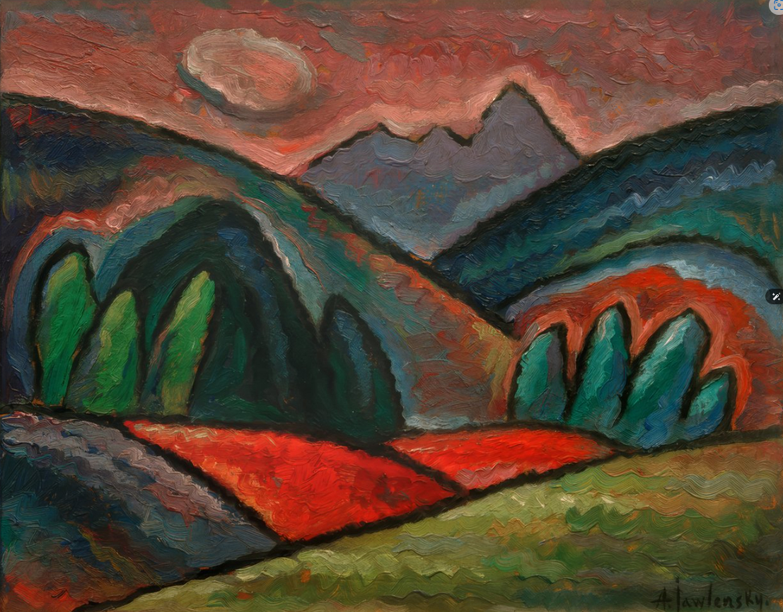 Paysage près d'Oberstorf, 1912
