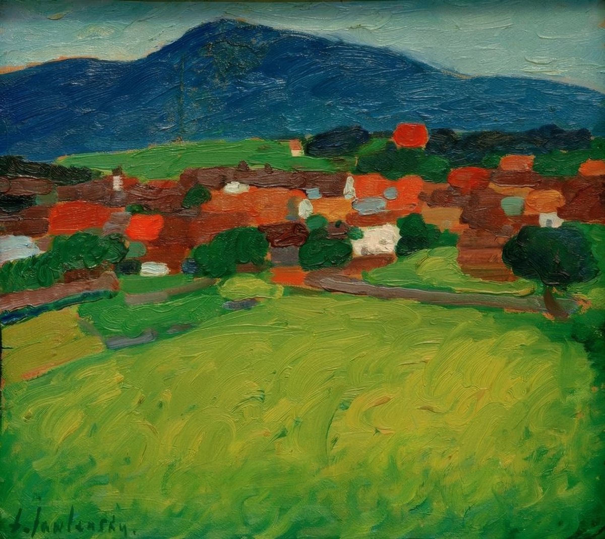 Village de Murnau, 1908