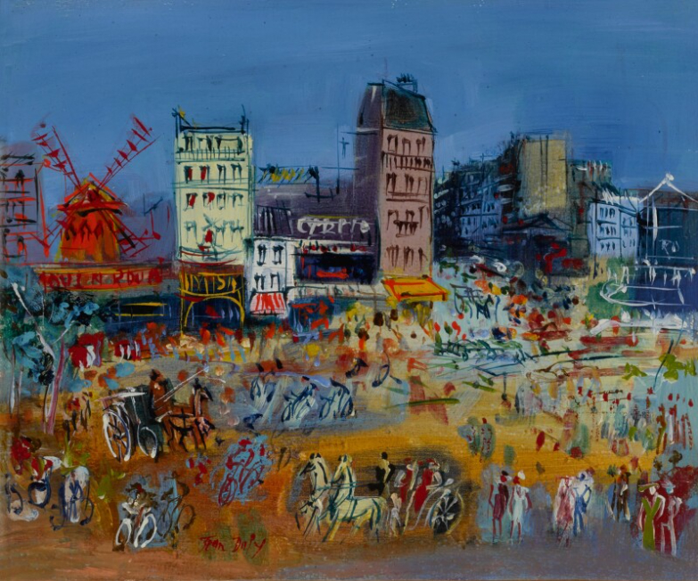 Le Moulin Rouge, vers 1950-55