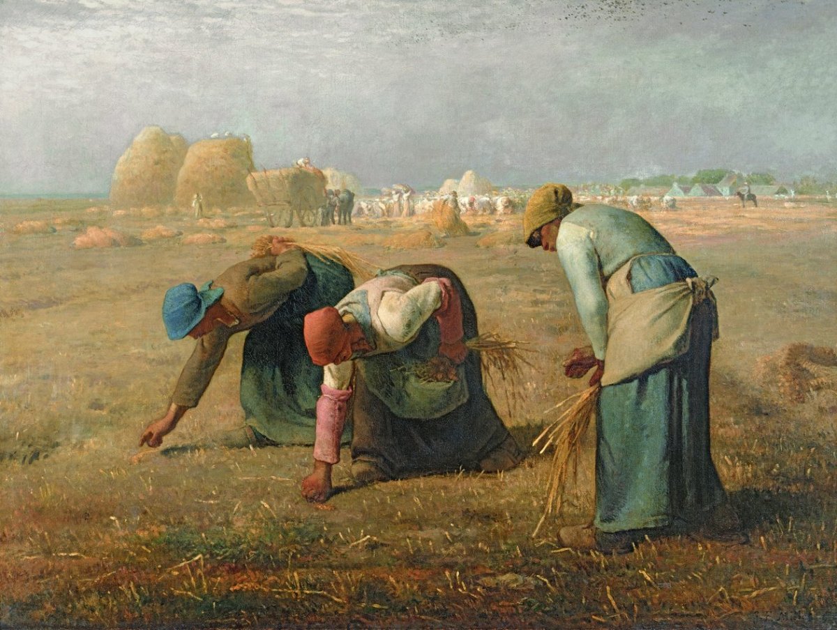 Les glaneuses, 1857