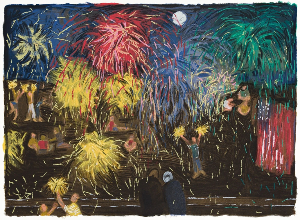 Feu d'artifice terrestre, 1996
