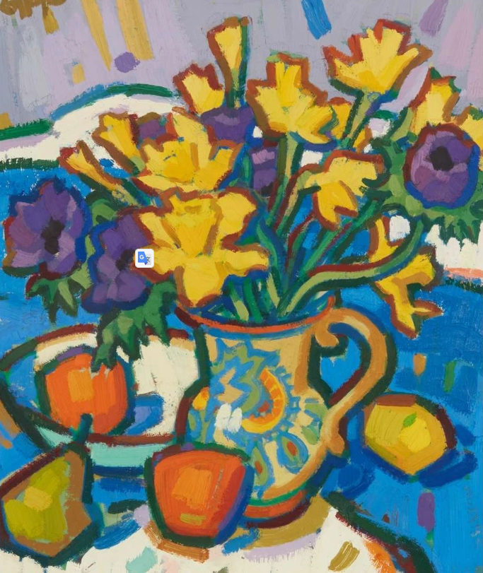 Jonquilles et anémones