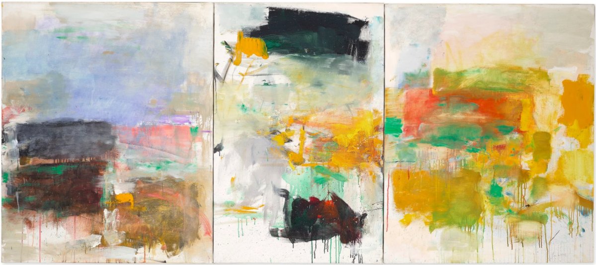 Plage aux papillons, peinte en 1971