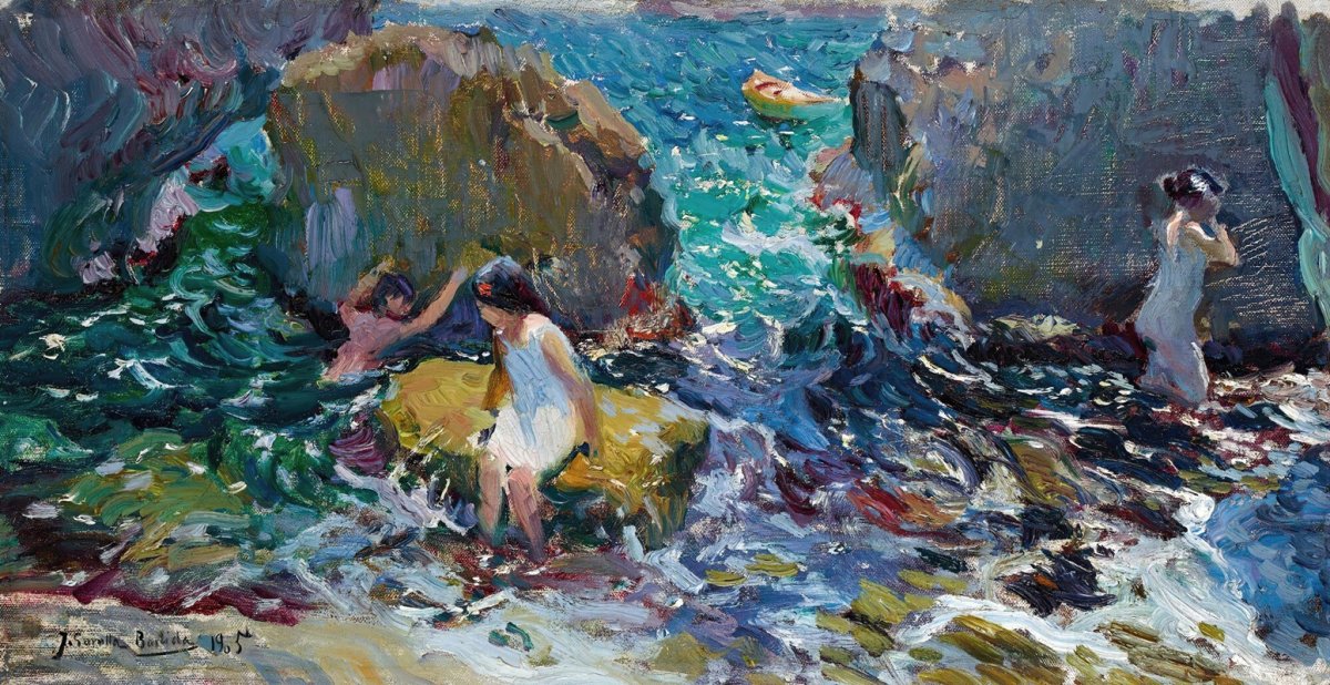 Enfants sur le rivage, Jávea (1905)