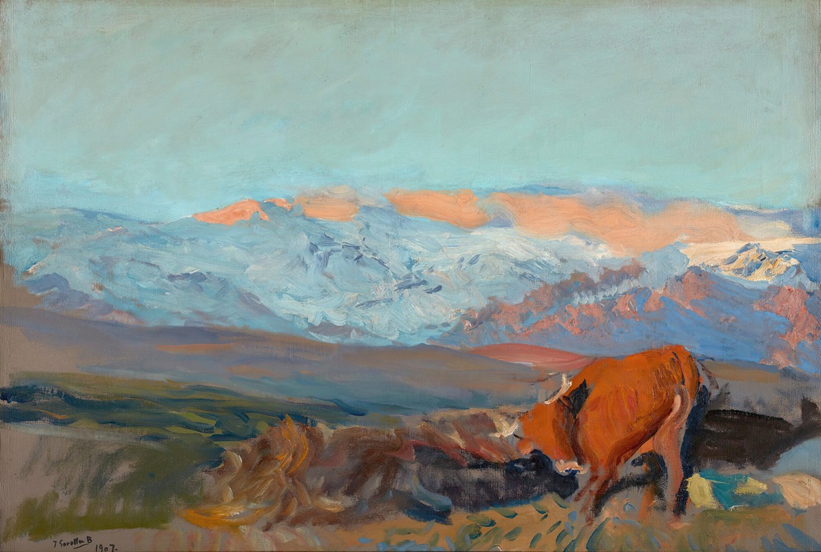 Las Zorreras. Sierra de Guadarrama (1907)