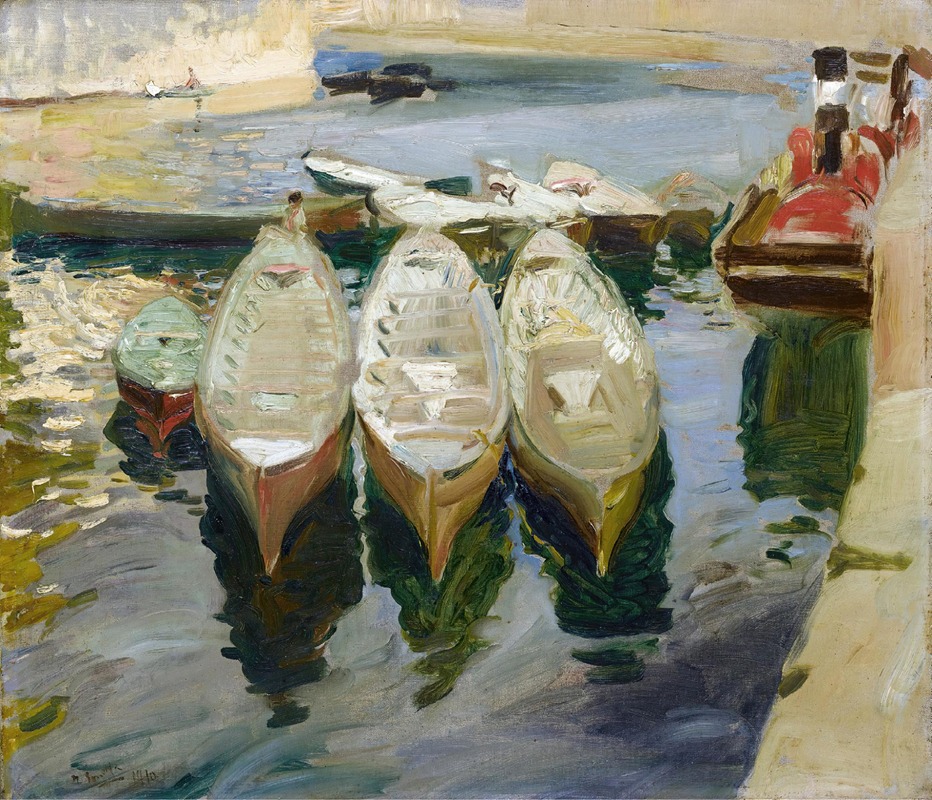 Port basque de Guetaria (1910)