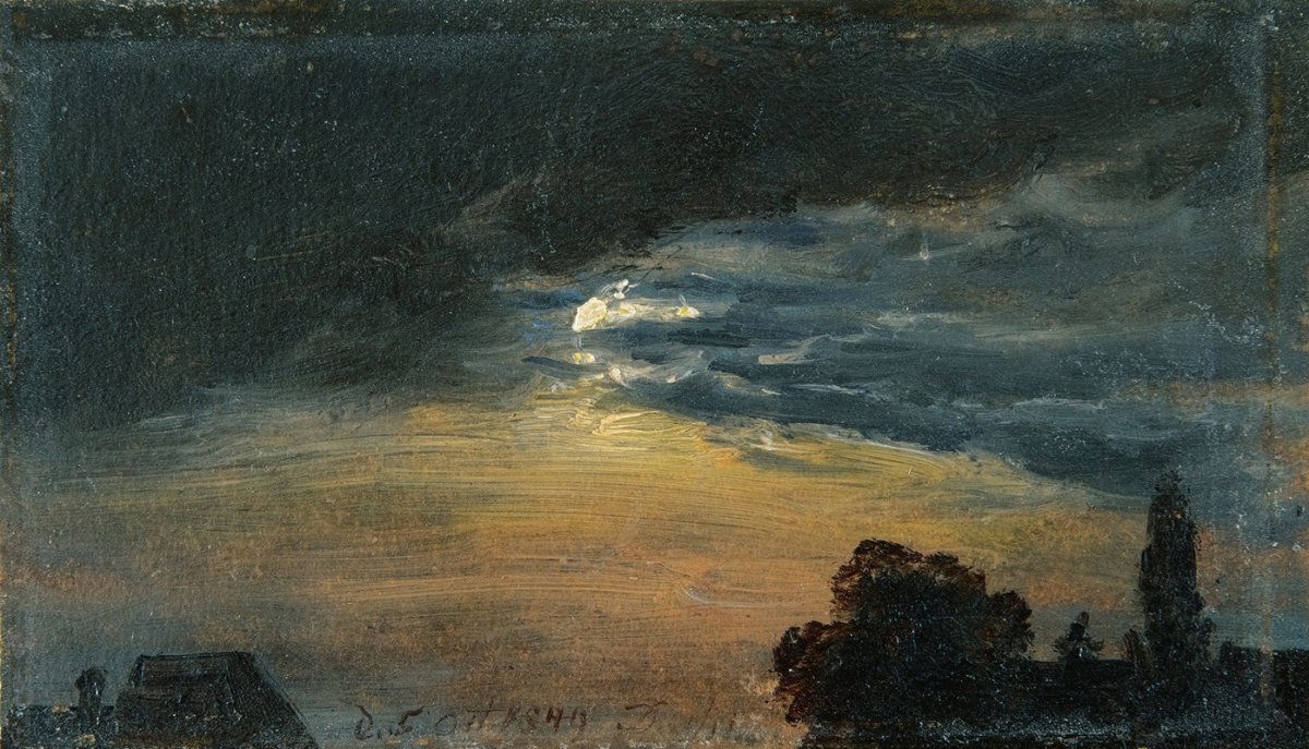 Nuages au clair de lune (1849)