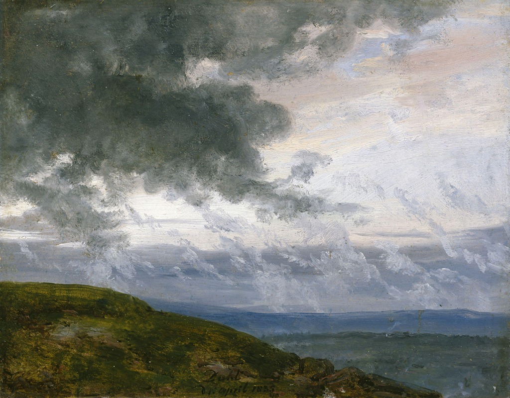 Nuages d'orage (1835)