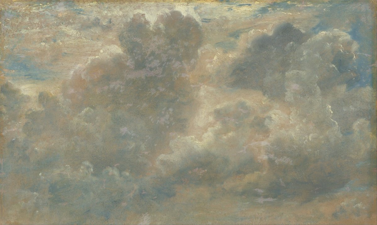 Étude des nuages (1822)