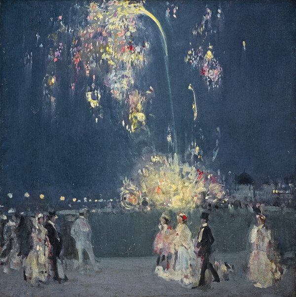Nuit à Dieppe, 14 juillet 1905 