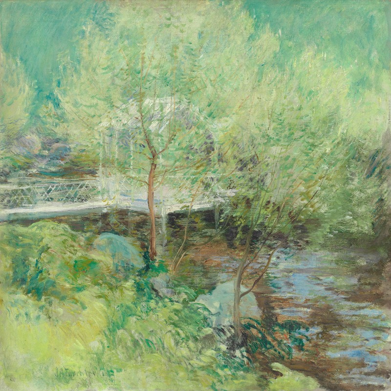  Le pont blanc (après 1895)