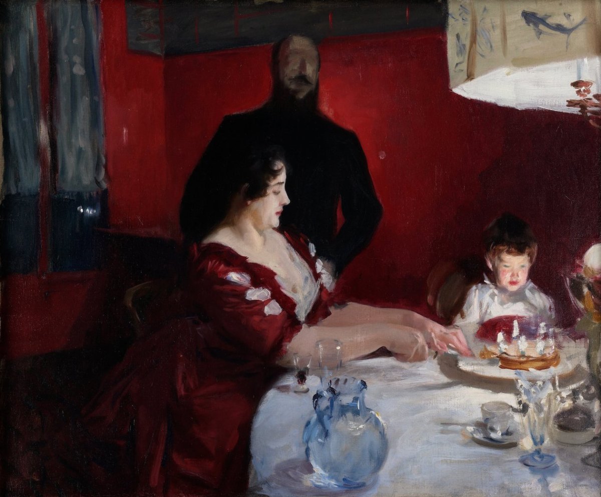 La fête d'anniversaire, 1887