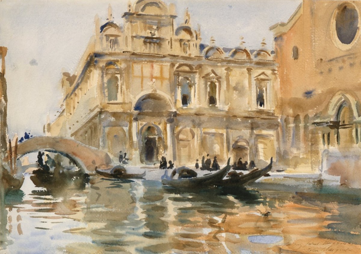 Rio des mendiants, Venise, 1909