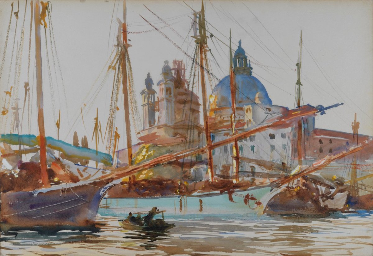 Santa Maria della Salute à Venise, vers 1904-1906