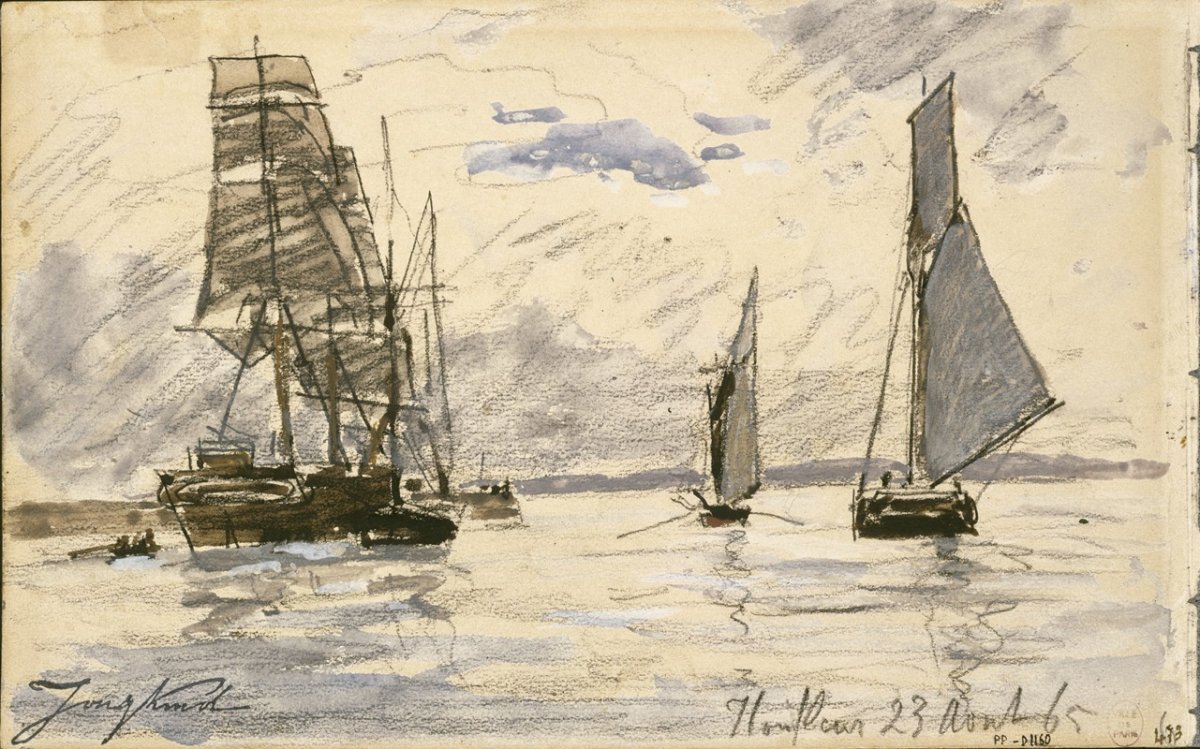 Port de Honfleur (1865)