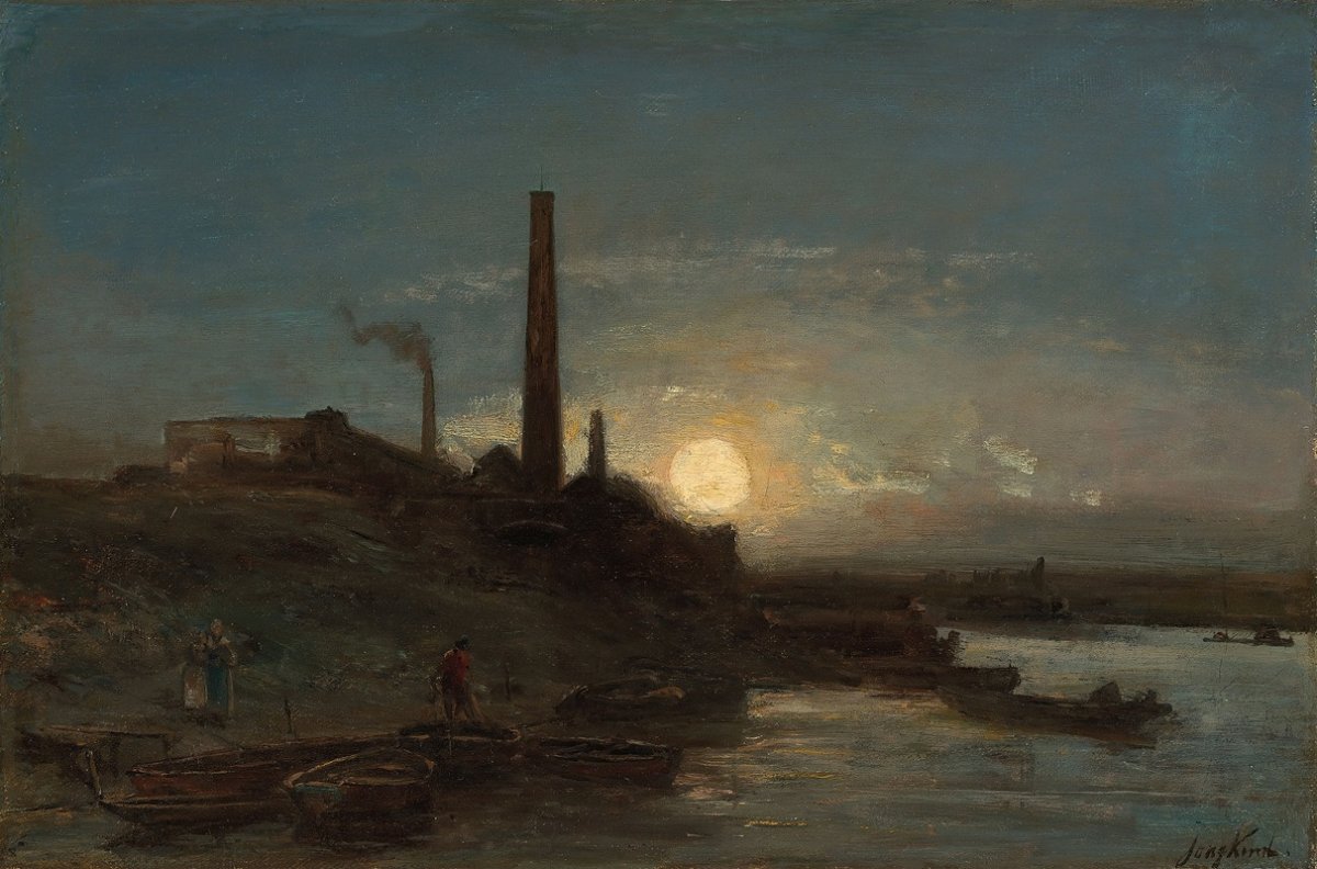 Effet de lune (vers 1853)