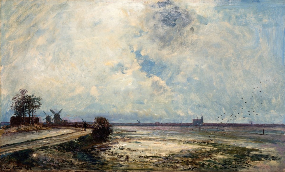 Paysage hollandais (1862)