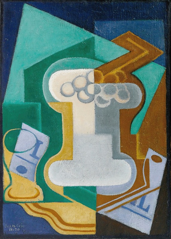Verre et fruits (1920)