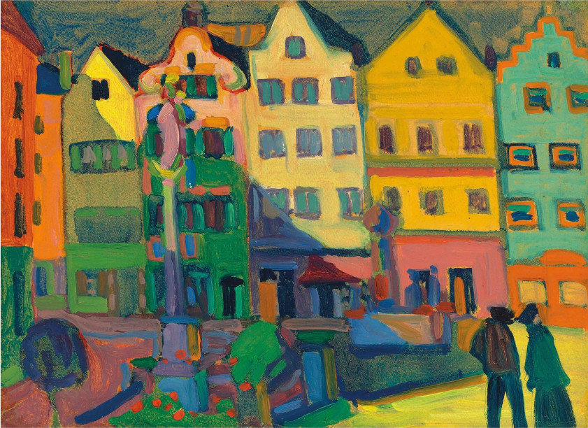 Weilheim-Marienplatz, 1909