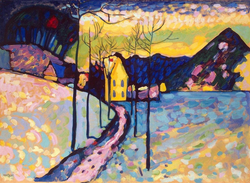 Paysage d'hiver, 1909