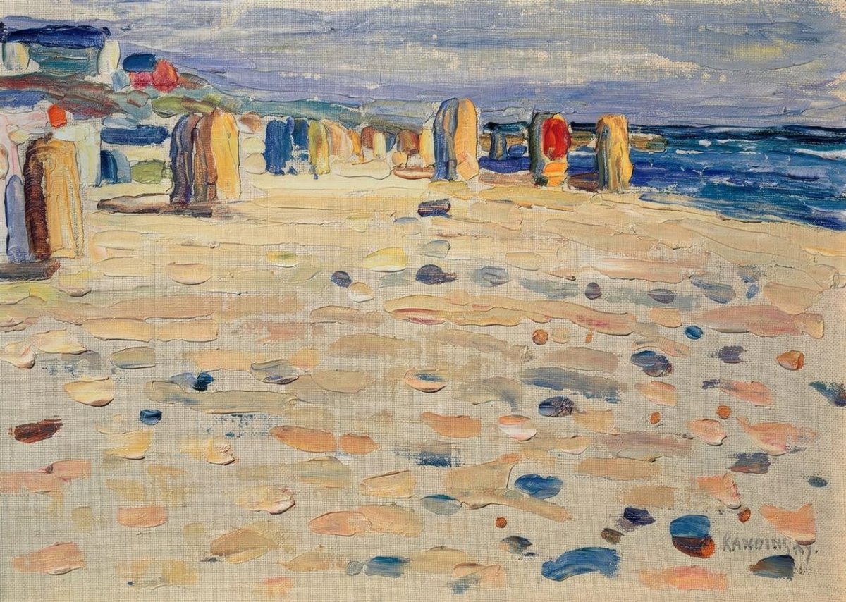 Hollande - Chaises de plage, 1904