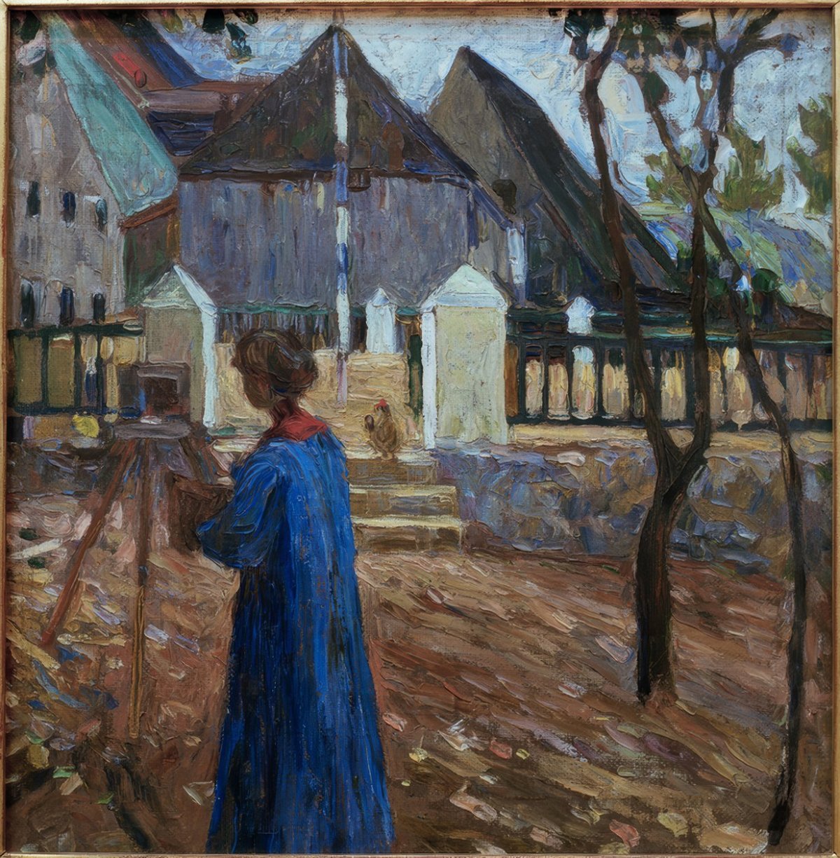 Kallmünz - Gabriele Münter Peinture II 