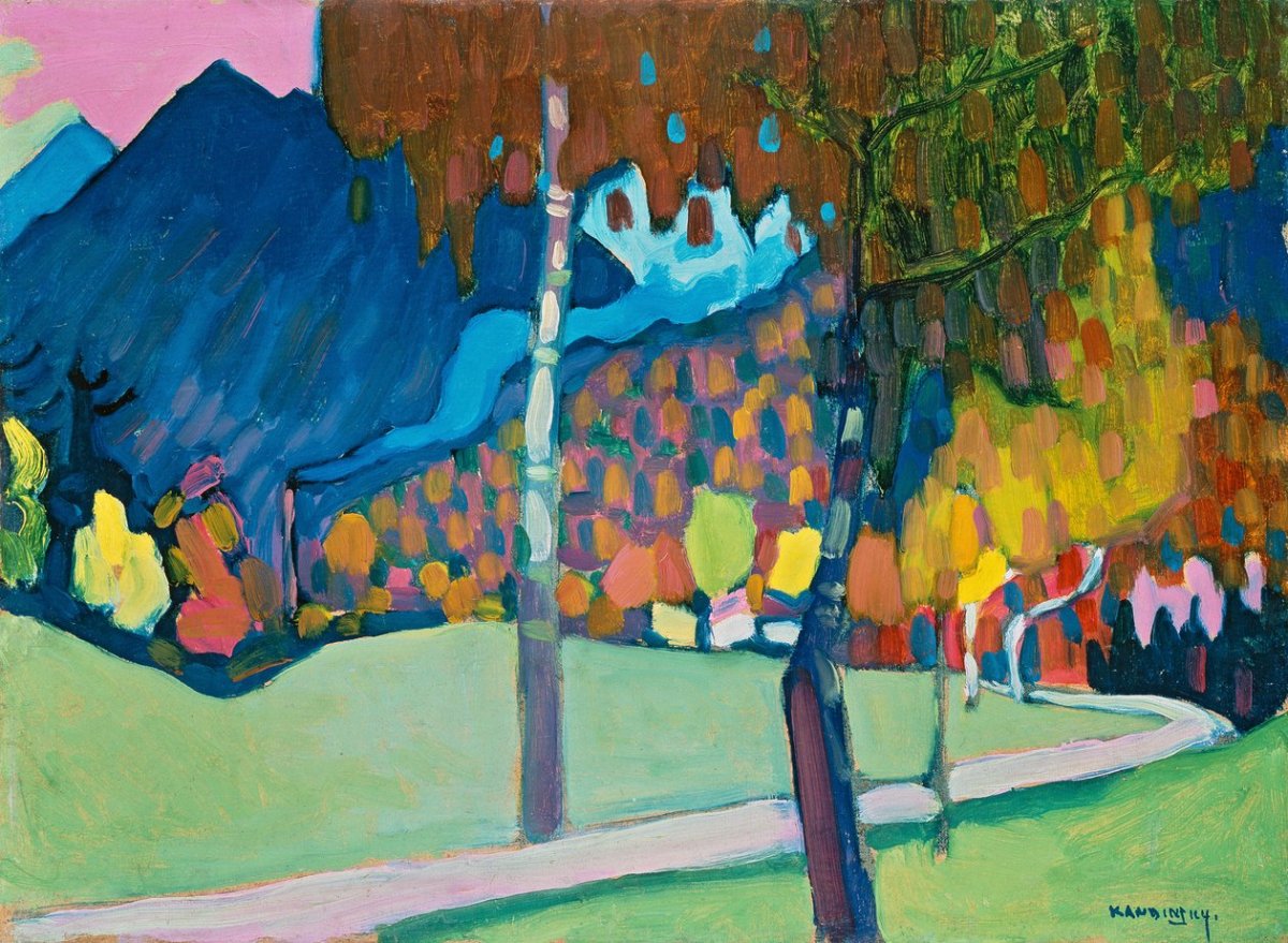 Étude d'automne, probablement d'Oberau 