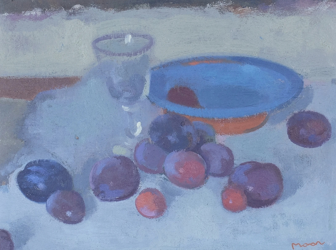 Nature morte aux prunes