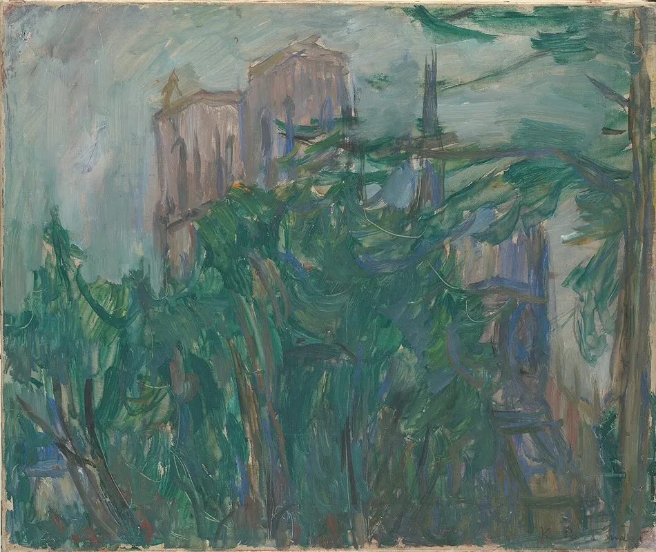 Motif de Paris (Notre-Dame) (entre 1937 et 1940)